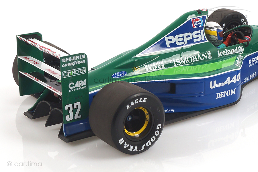Jordan Ford 191 Japan GP 1991 Alessandro Zanardi Minichamps 1:18 110910332