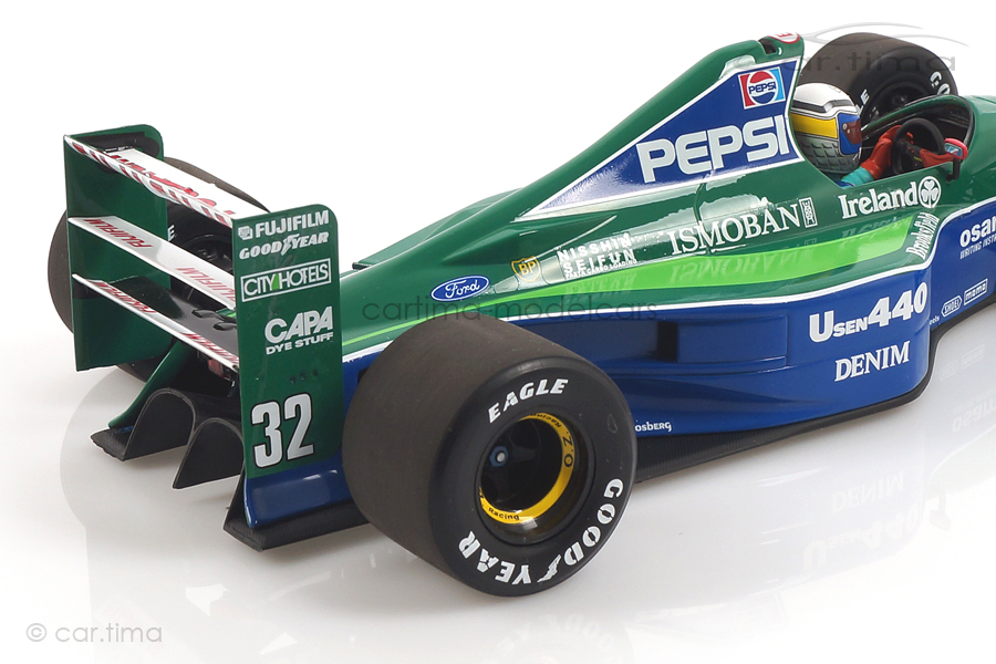 Jordan Ford 191 Japan GP 1991 Alessandro Zanardi Minichamps 1:18 110910332 Jordan Ford 191 Japan GP 1991 Alessandro Zanardi Minichamps 1:18 110910332