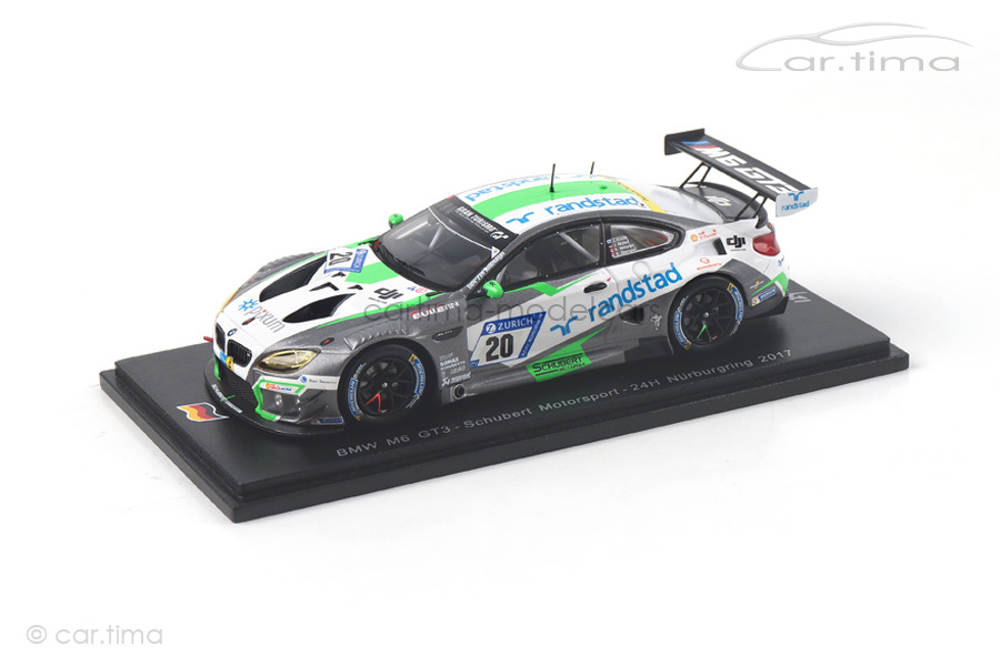 BMW M6 GT3 24h Nürburgring 2017 Krohn/Müller/Spengler/Wittmer Spark 1:43 SG364 BMW M6 GT3 24h Nürburgring 2017 Krohn/Müller/Spengler/Wittmer Spark 1:43 SG364