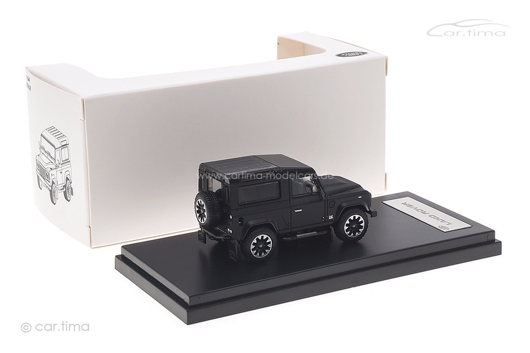 Land Rover Defender 90 Works 2018 schwarz matt LCD Models 1:64 LCD64016-MB