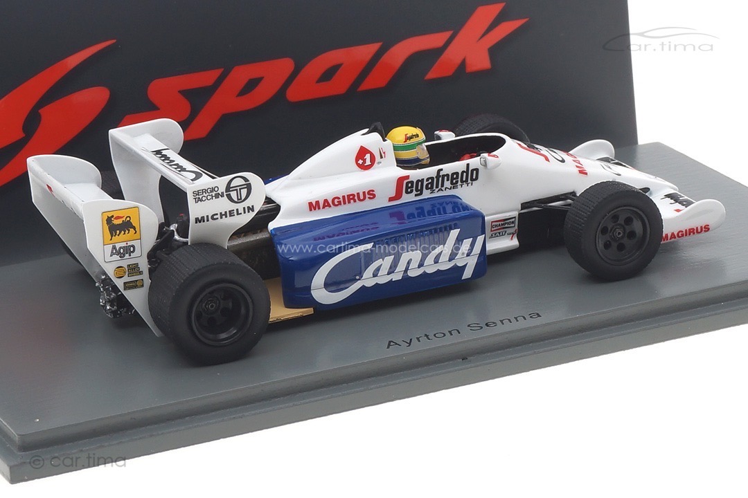 Toleman TG184 GP Monaco 1984 Ayrton Senna Spark 1:43 S2778 Toleman TG184 GP Monaco 1984 Ayrton Senna Spark 1:43 S2778