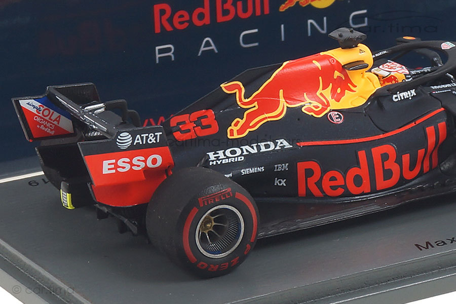 Aston Martin Red Bull RB15 Winner GP Brazil 2019 Max Verstappen Spark 1:43 S6046 Aston Martin Red Bull RB15 Winner GP Brazil 2019 Max Verstappen Spark 1:43 S6046