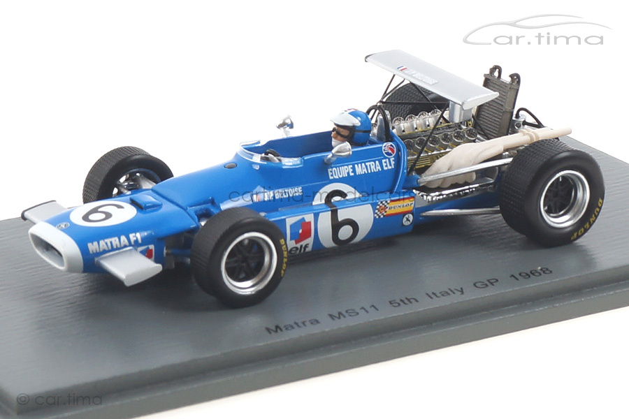 Matra MS11 GP Belgien 1972 Jean-Pierre Beltoise Spark 1:43 S7185 Matra MS11 GP Belgien 1972 Jean-Pierre Beltoise Spark 1:43 S7185