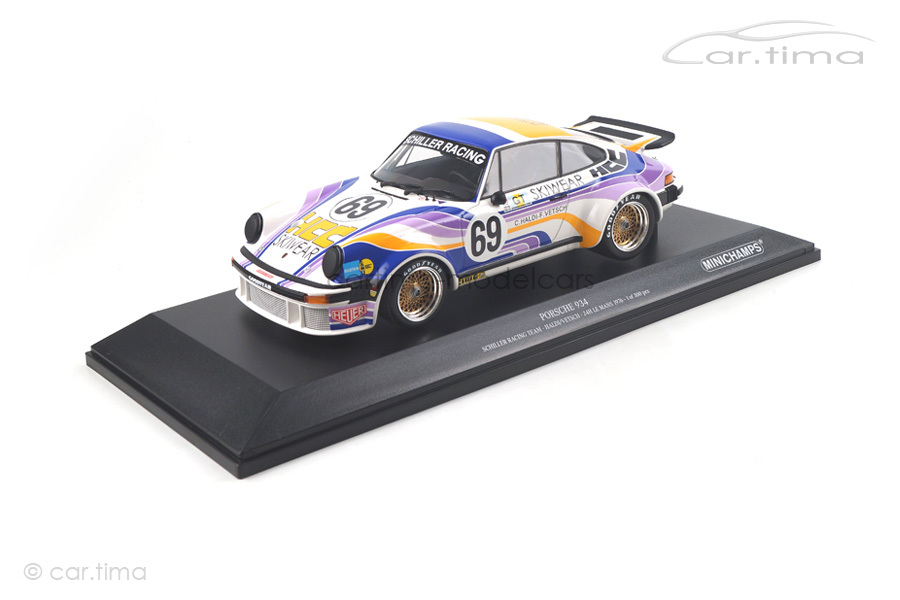 Porsche 934 24h Le Mans 1976 Haldi/Vetsch Minichamps 1:18 155766469 Porsche 934 24h Le Mans 1976 Haldi/Vetsch Minichamps 1:18 155766469