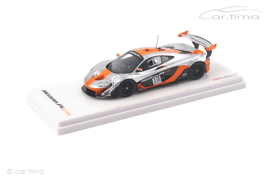 McLaren P1-GTR silber/orange TSM 1:43 TSM430124