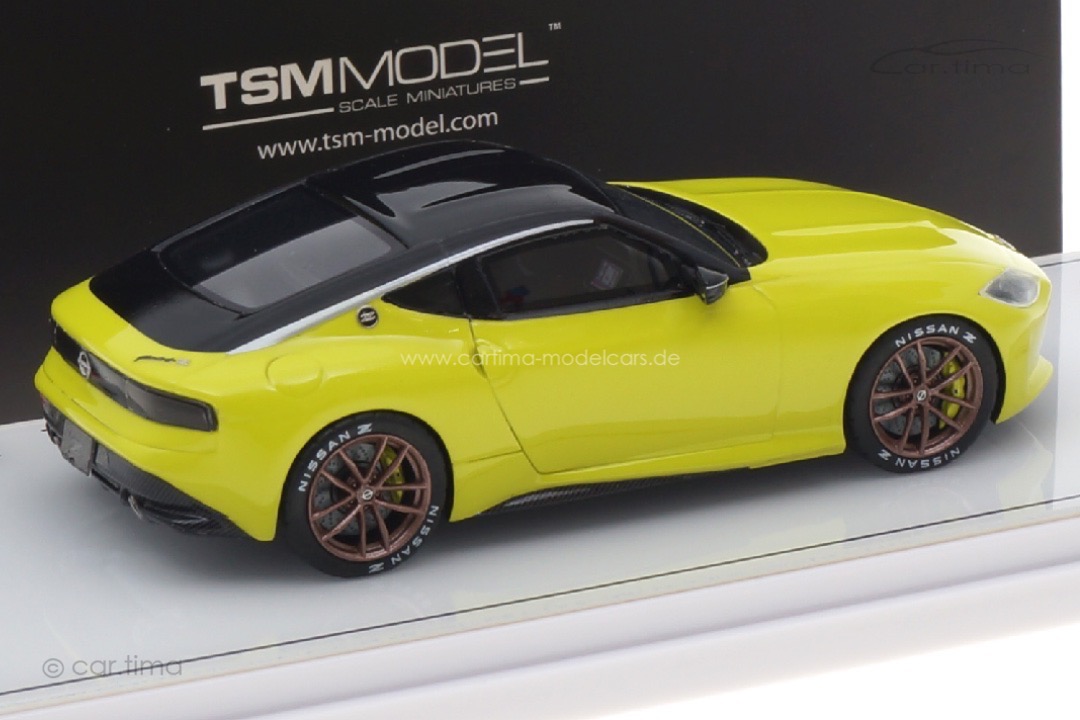 Nissan Z Proto gelb TSM 1:43 TSM430500 Nissan Z Proto gelb TSM 1:43 TSM430500