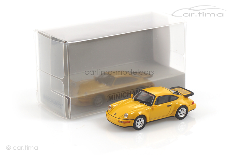 Porsche 911 (964) Turbo Speedgelb Minichamps 1:87 870069102