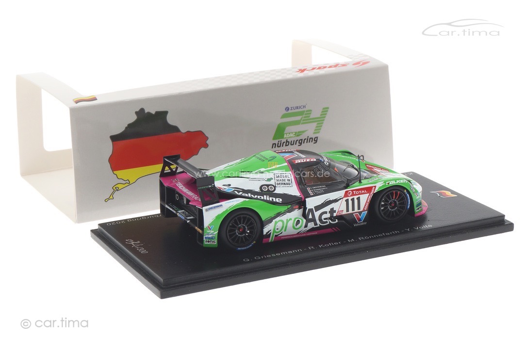 KTM X-BOW GT4 Class winner 24h Nürburgring 2020 Griesemann/Kofler/Volte Spark 1:43 SG699