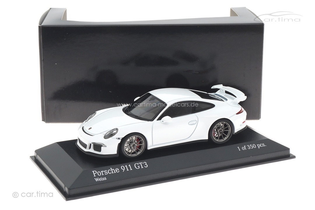 Porsche 911 (991) GT3 weiß Minichamps 1:43 410062026