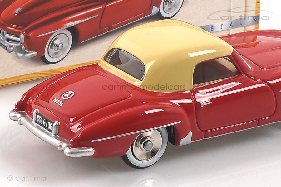 Mercedes-Benz 190 SL 1956 rot/elfenbein Norev 1:43 CL3512