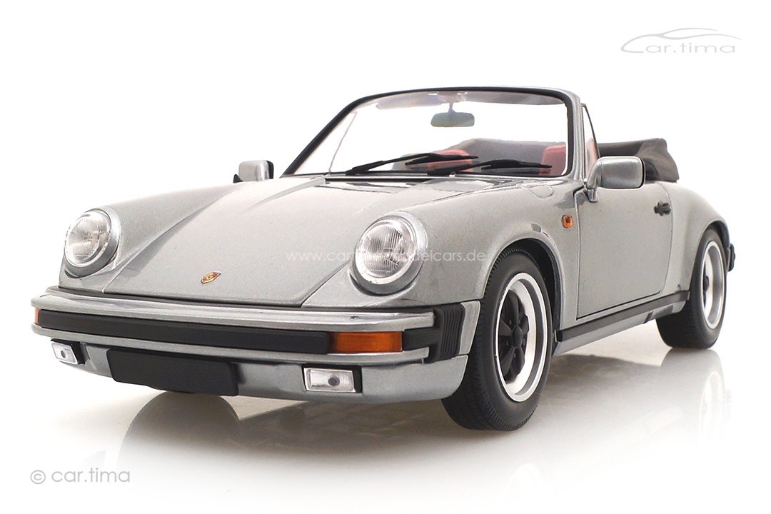 Porsche 911 3.2 Carrera Cabriolet grau met. Minichamps 1:18 100063034