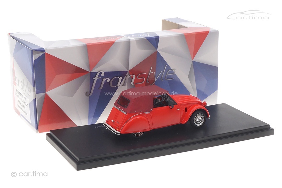 Citroën 2CV Cabriolet Fermé Sarhy Franstyle 1:43 FS019 Citroën 2CV Cabriolet Fermé Sarhy Franstyle 1:43 FS019