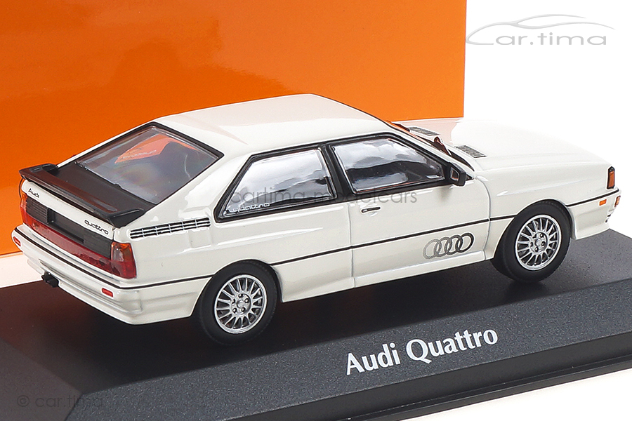 Audi Quattro 1980 weiß Minichamps 1:43 940019421 Audi Quattro 1980 weiß Minichamps 1:43 940019421