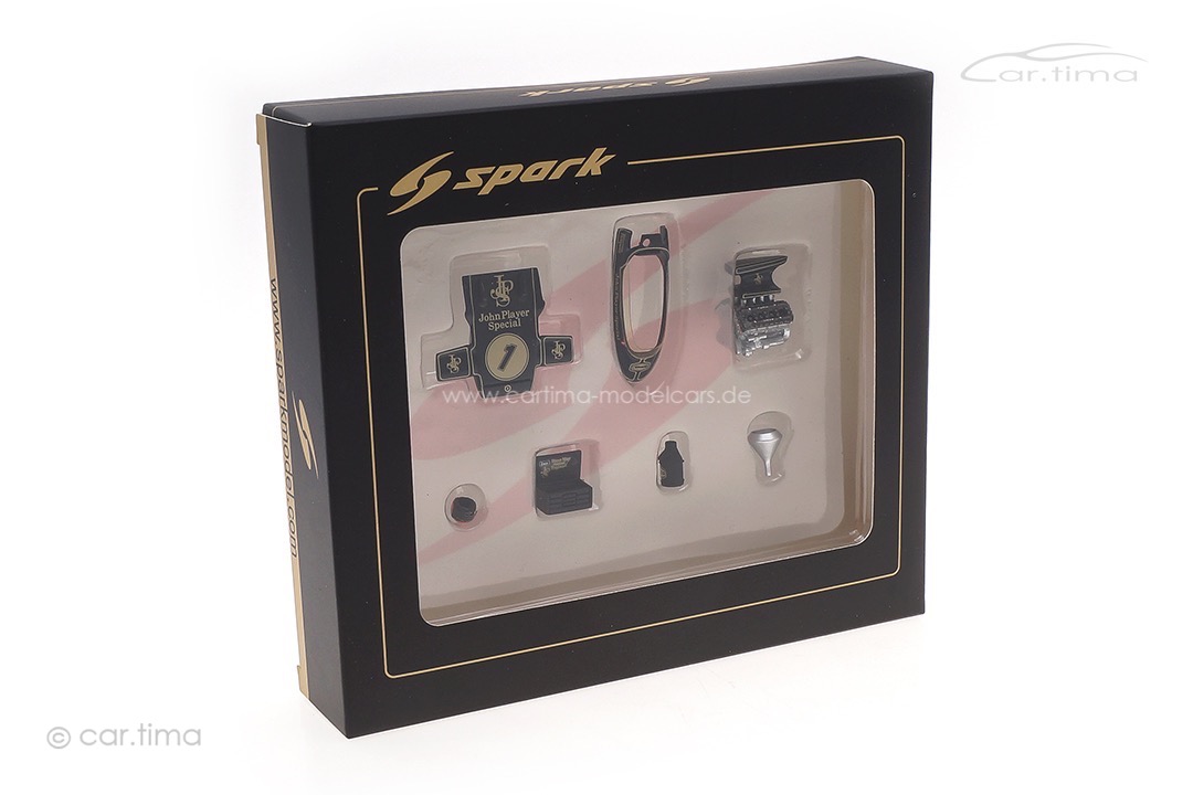 Set Lotus 72D GP 1972 Emerson Fittipaldi Spark 1:43 43AC016