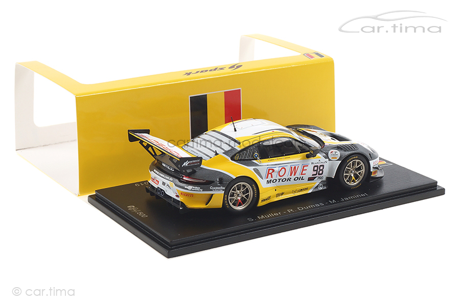 Porsche 911 GT3 R 24h Spa 2019 Dumas/Jaminet/Müller Spark 1:43 SB254 Porsche 911 GT3 R 24h Spa 2019 Dumas/Jaminet/Müller Spark 1:43 SB254