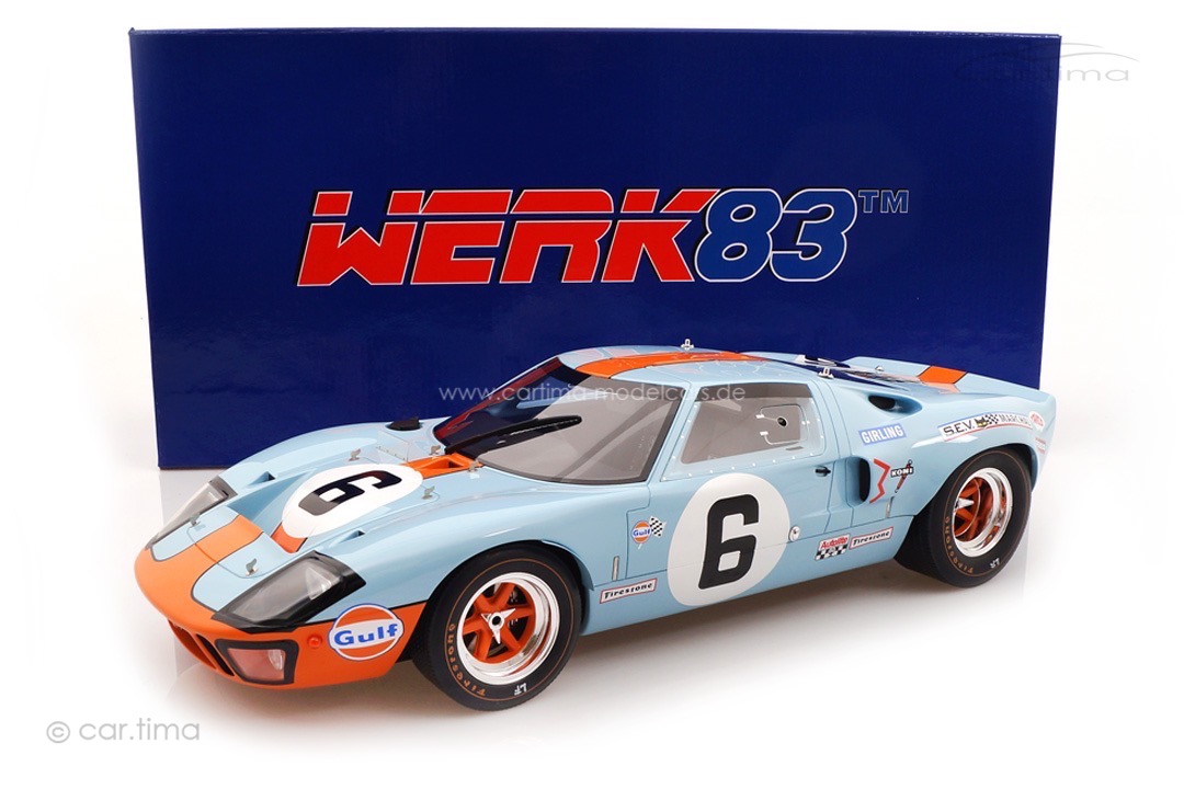 Ford GT40 Winner 24h Le Mans 1969 Ickx/Oliver Werk83 1:12 W1201501