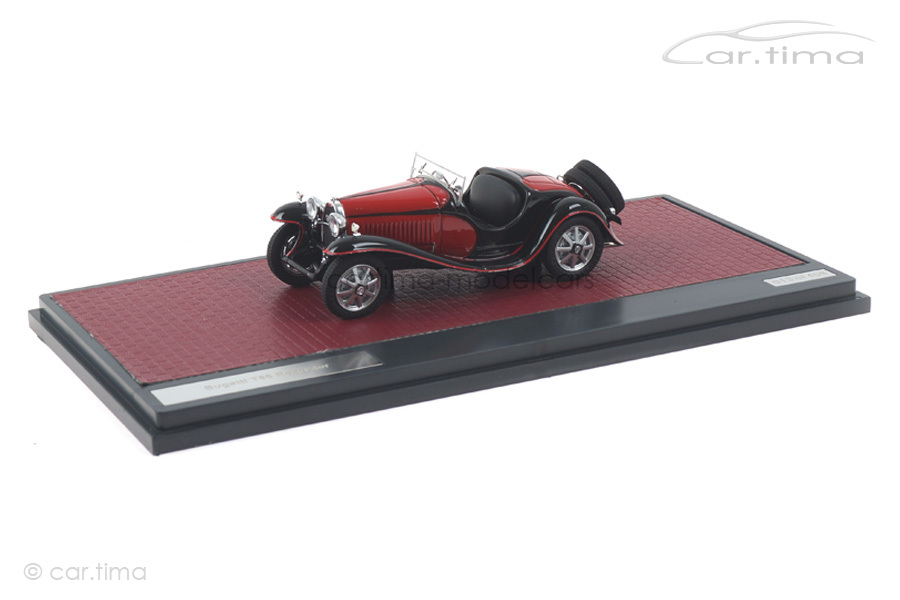Bugatti T55 Roadster schwarz/rot Matrix 1:43 MX40205-072 Bugatti T55 Roadster schwarz/rot Matrix 1:43 MX40205-072