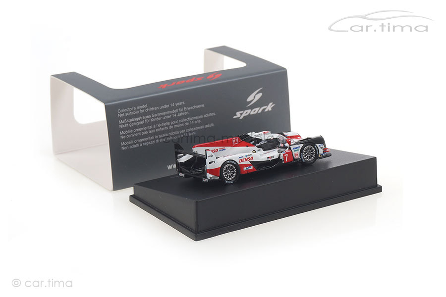 Toyota TS050 Hybrid 24h Le Mans 2018 Cornway/Kobayashi/López Spark 1:87 87S141