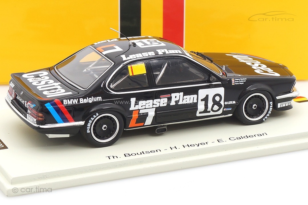 BMW 635 CSI 24h Spa 1986 Boutsen/Heyer/Calderari Spark 1:43 SB669