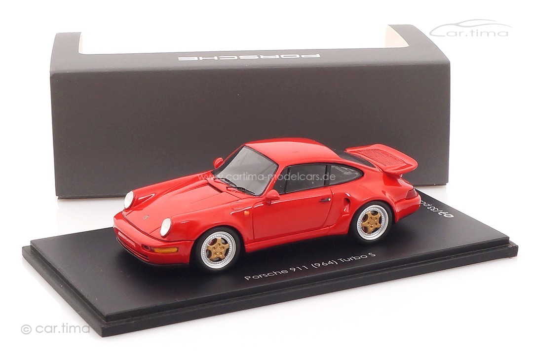 Porsche 911 (964) Turbo S China Edition Spark car.tima CUSTOMIZED 1:43