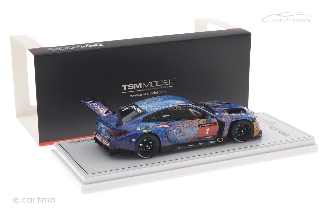 BMW M4 GT3 Winner 12h Mugello 2022 Tan/Morris/Wittmer TSM 1:43 TSM430610 BMW M4 GT3 Winner 12h Mugello 2022 Tan/Morris/Wittmer TSM 1:43 TSM430610