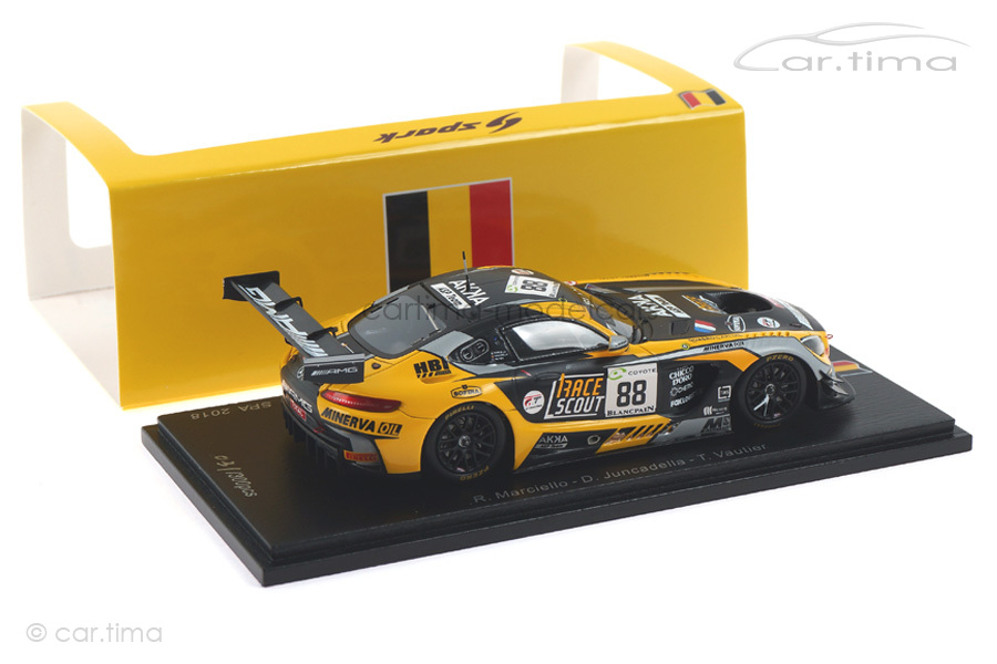 Mercedes-AMG GT3 24h Spa 2018 Marciello/Juncadella/Vautier Spark 1:43 SB206