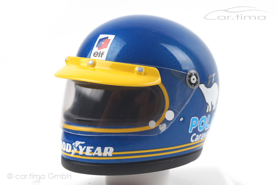 Helm / Helmet Ronnie Peterson Tyrrell 1977 TSM-Model 1:8 TSM15AC09 Helm / Helmet Ronnie Peterson Tyrrell 1977 TSM-Model 1:8 TSM15AC09