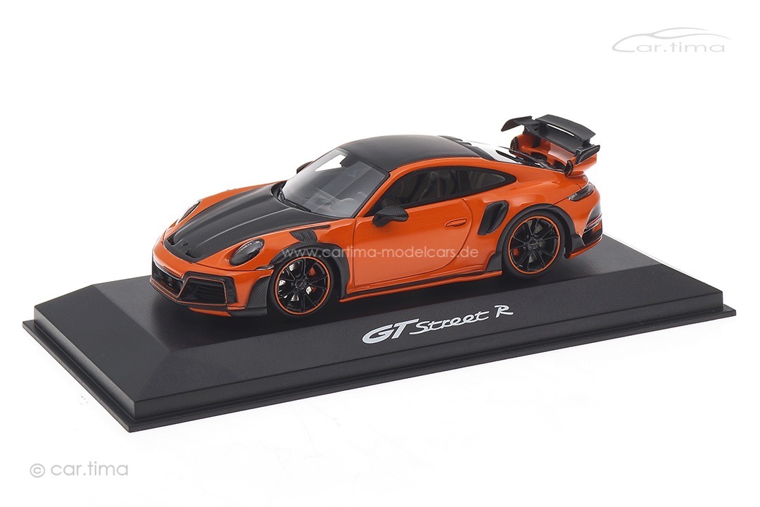 TECHART GTstreet R (Basis 992 Turbo) Gulforange TECHART Collection 1:43 092.992.143.004 TECHART GTstreet R (Basis 992 Turbo) Gulforange TECHART Collection 1:43 092.992.143.004