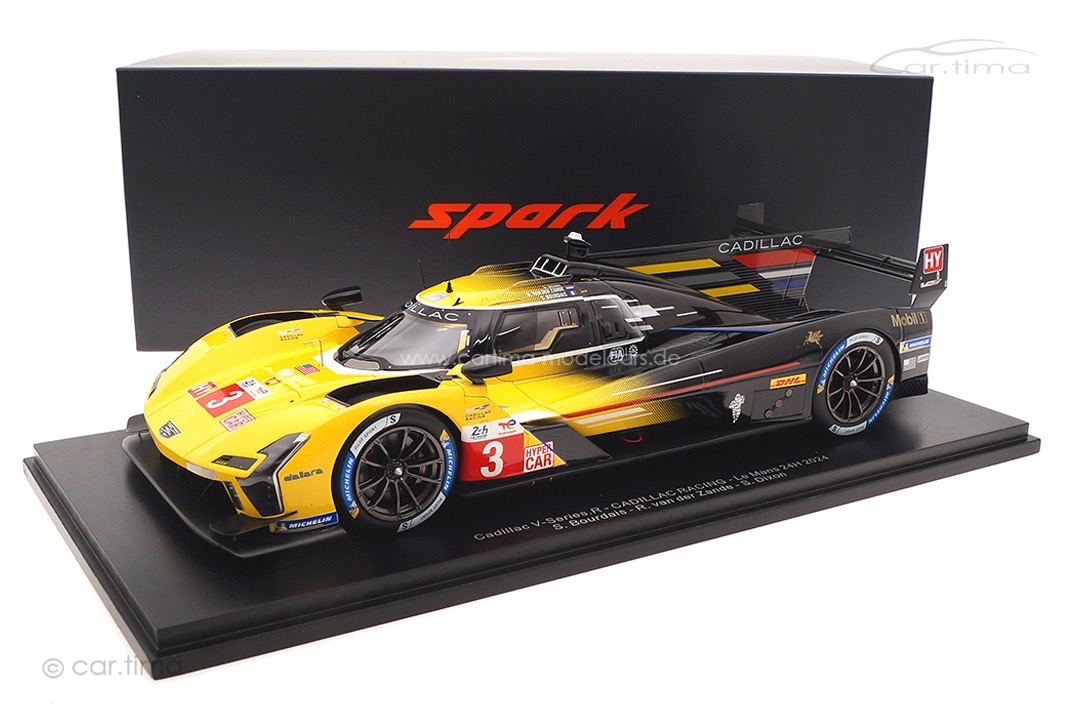 Cadillac V-Series 24h Le Mans 2024 Bourdais/Dixon/van der Zande Spark 1:18 18S640