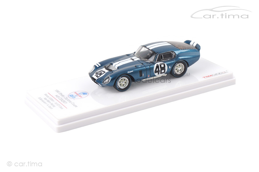 Shelby Daytona Coupe 1000 km Monza 1965 Bondurant/Gant TSM 1:43 TSM154339 Shelby Daytona Coupe 1000 km Monza 1965 Bondurant/Gant TSM 1:43 TSM154339