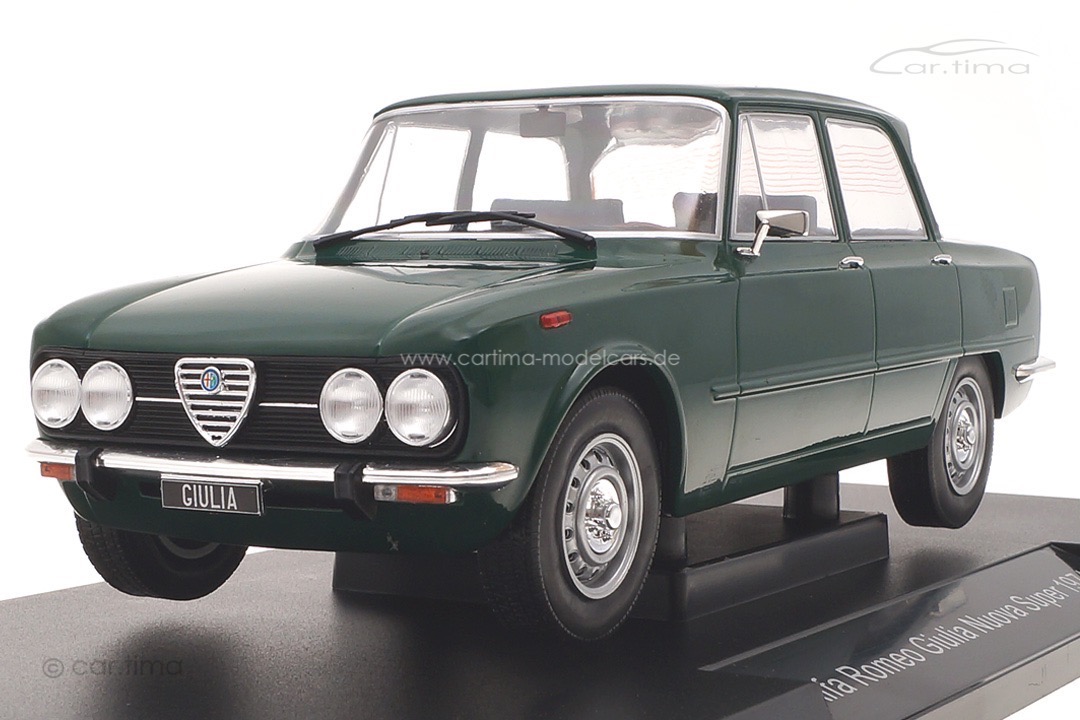 Alfa Romeo Giulia Nuova Super dunkelgrün MCG 1:18 MCG18309 Alfa Romeo Giulia Nuova Super dunkelgrün MCG 1:18 MCG18309