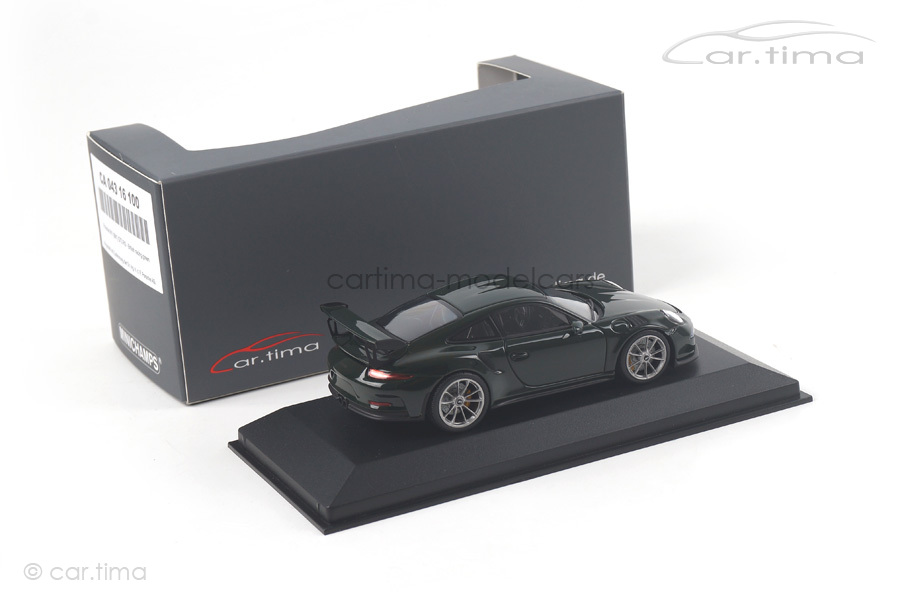 Porsche 911 (991) GT3 RS British racing green Minichamps 1:43 CA04316100