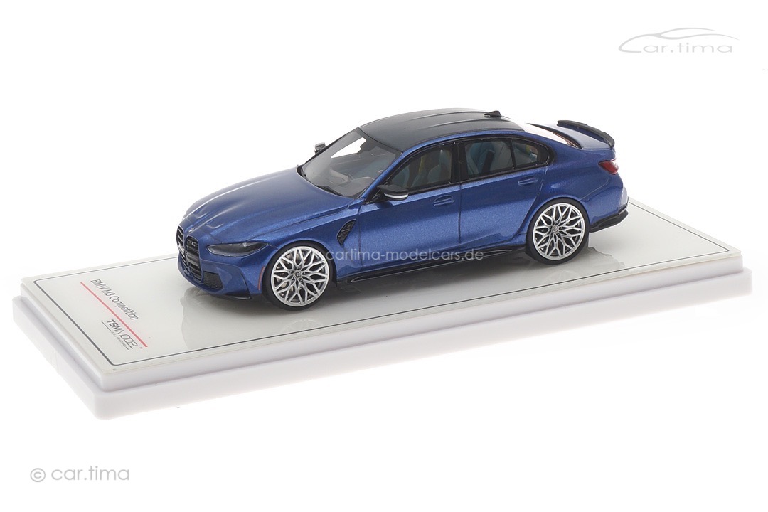 BMW M3 Competition (G80) Portimao Blue met. TSM 1:43 TSM430557 BMW M3 Competition (G80) Portimao Blue met. TSM 1:43 TSM430557