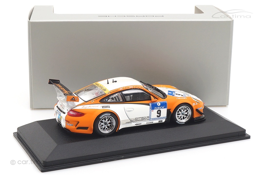 Porsche 911 GT3 R Hybrid 24h Nürburgring 2010 Minichamps 1:43 WAP0201270B
