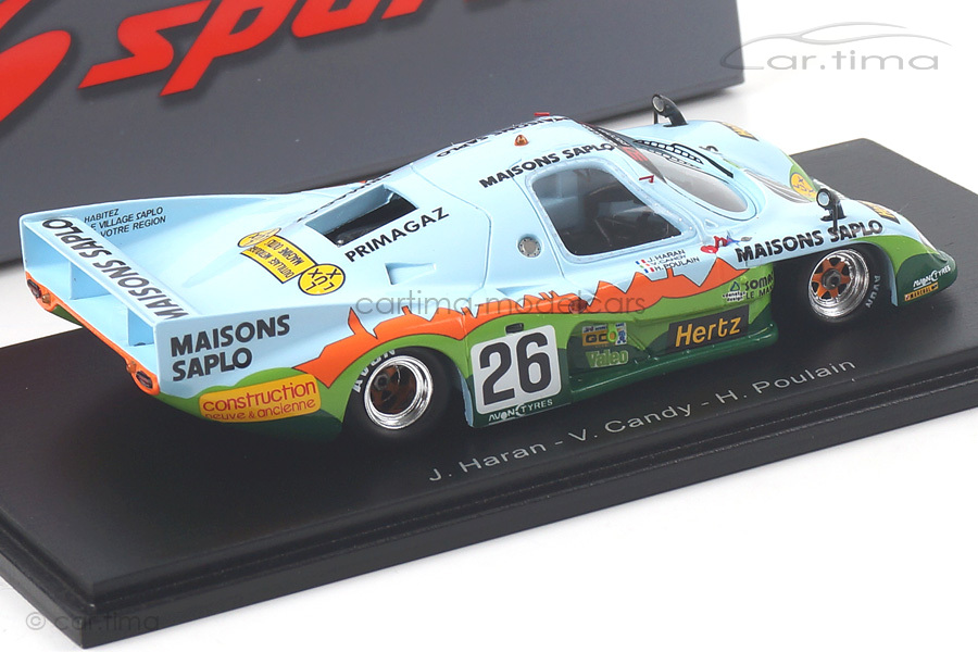 Rondeau M 379 C 24h Le Mans 1982 Candy/Haran/Poulain Spark 1:43 S2270 Rondeau M 379 C 24h Le Mans 1982 Candy/Haran/Poulain Spark 1:43 S2270