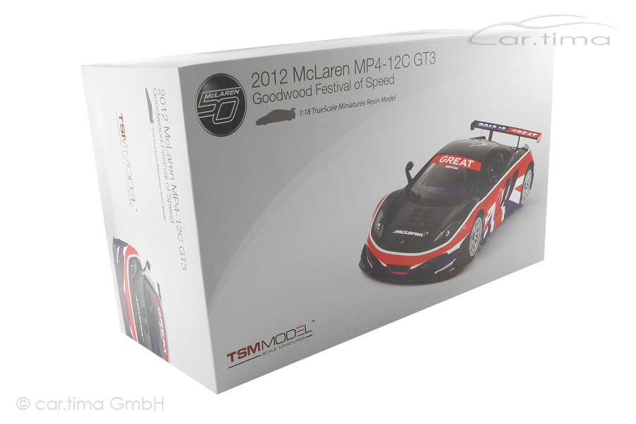McLaren MP4-12C GT3 Goodwood Festival of Speed TSM 1:18 TSM131812R