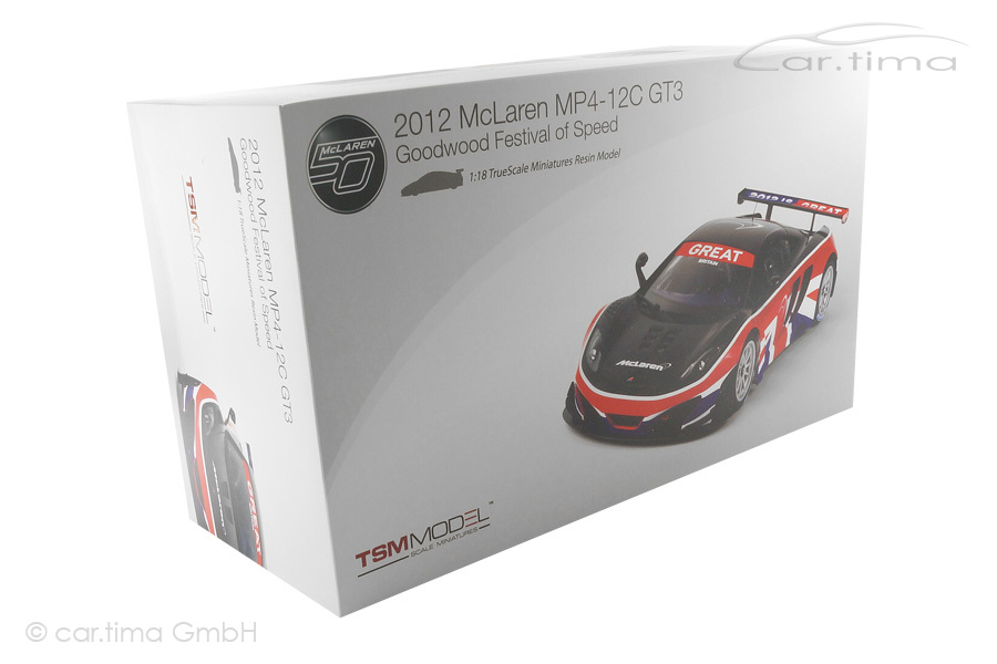 McLaren MP4-12C GT3 Goodwood Festival of Speed TSM 1:18 TSM131812R McLaren MP4-12C GT3 Goodwood Festival of Speed TSM 1:18 TSM131812R