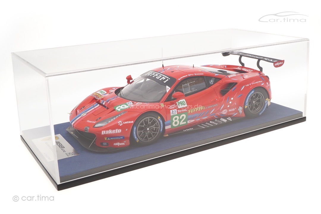 Ferrari 488 GTE Evo 24h Le Mans 2020 Bourdais/Gounon/Pla LookSmart 1:18 LS18LM024