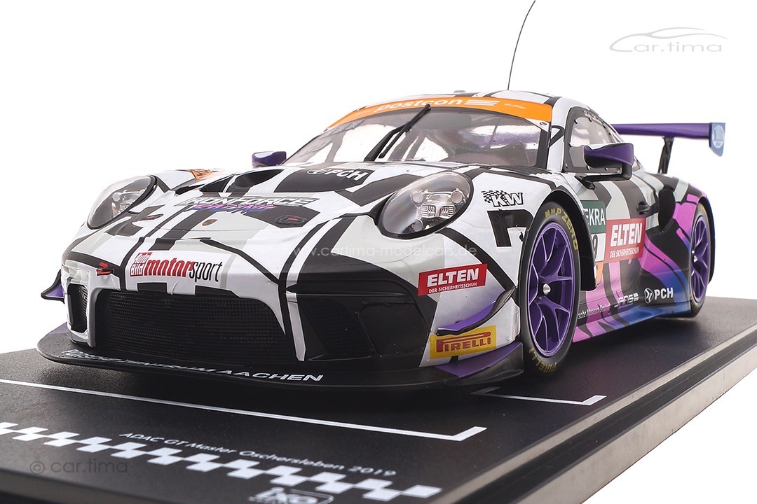 Porsche 911 GT3 R VLN Nürburgring 2019 Iron Force Jans/Luhr/Slooten IXO 1:18 LEGT18033 Porsche 911 GT3 R VLN Nürburgring 2019 Iron Force Jans/Luhr/Slooten IXO 1:18 LEGT18033