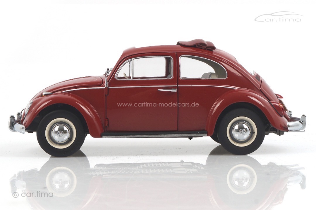 VW Volkswagen Käfer Faltdach rot Schuco 1:18 450043300 VW Volkswagen Käfer Faltdach rot Schuco 1:18 450043300