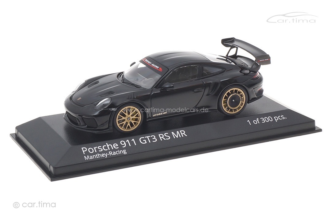 Porsche 911 (991 II) GT3 RS MR Manthey Racing schwarz 1:43 Minichamps MR-911-GT3RS-4304