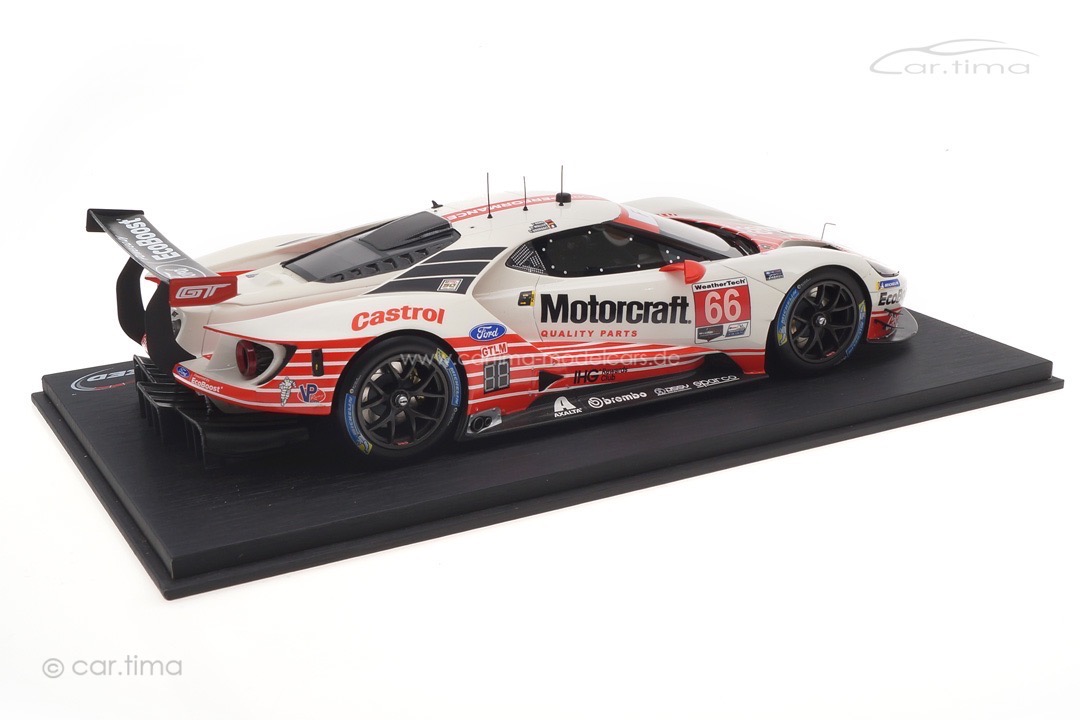 Ford GT 24h Daytona 2019 Bourdais/Hand/Müller TopSpeed 1:18 TS0227 Ford GT 24h Daytona 2019 Bourdais/Hand/Müller TopSpeed 1:18 TS0227