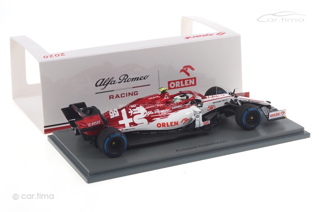 Alfa Romeo Racing C39 GP Türkei 2020 Antonio Giovinazzi Spark 1:43 S6493 Alfa Romeo Racing C39 GP Türkei 2020 Antonio Giovinazzi Spark 1:43 S6493