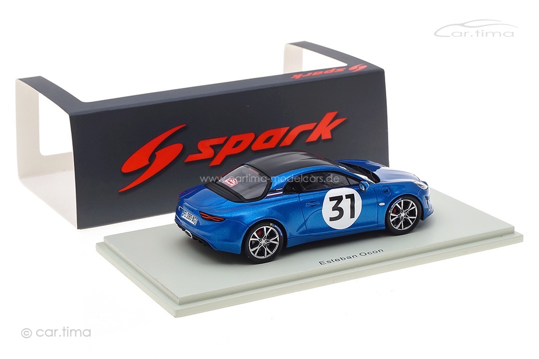 Alpine A110S Rallye Monte Carlo 2021 Esteban Ocon Spark 1:43 S6576 Alpine A110S Rallye Monte Carlo 2021 Esteban Ocon Spark 1:43 S6576