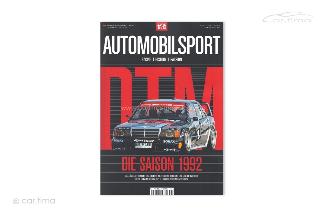Zeitschrift/Magazine Automobilsport #35 Deutsche Edition M-AMS35-DE