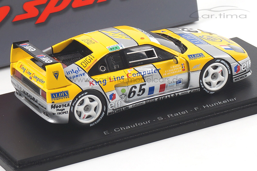 Venturi 400 GTR 24h Le Mans 1994 Chaufour/Hunkeler/Ratel Spark 1:43 S2280 Venturi 400 GTR 24h Le Mans 1994 Chaufour/Hunkeler/Ratel Spark 1:43 S2280