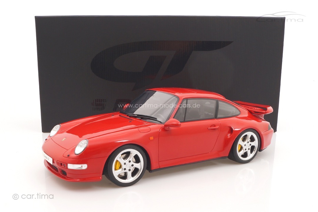 Porsche 911 (993) Turbo S Indischrot GT Spirit 1:12 GT556