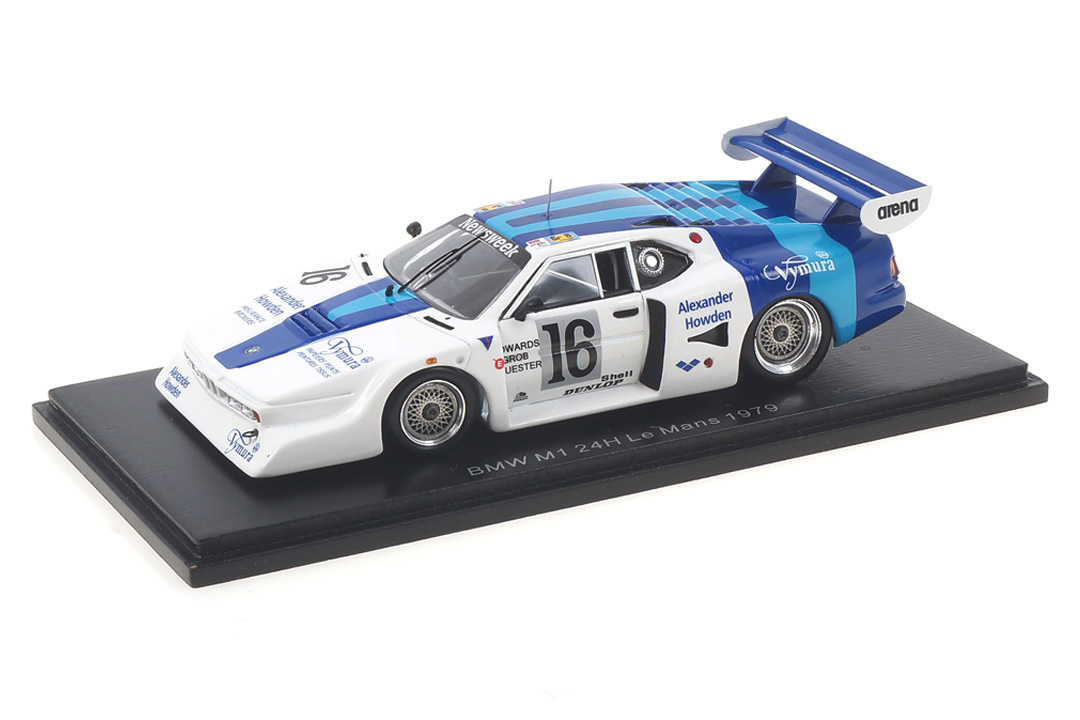 BMW M1 24h Le Mans 1979 Quester/Grob/Edwards Spark 1:43 S6418