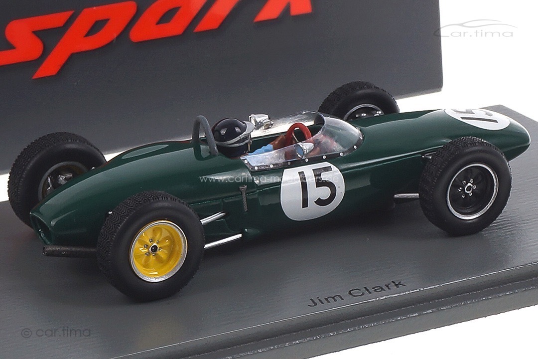Lotus 21 GP Niederlande 1961 Jim Clark Spark 1:43 S7118 Lotus 21 GP Niederlande 1961 Jim Clark Spark 1:43 S7118
