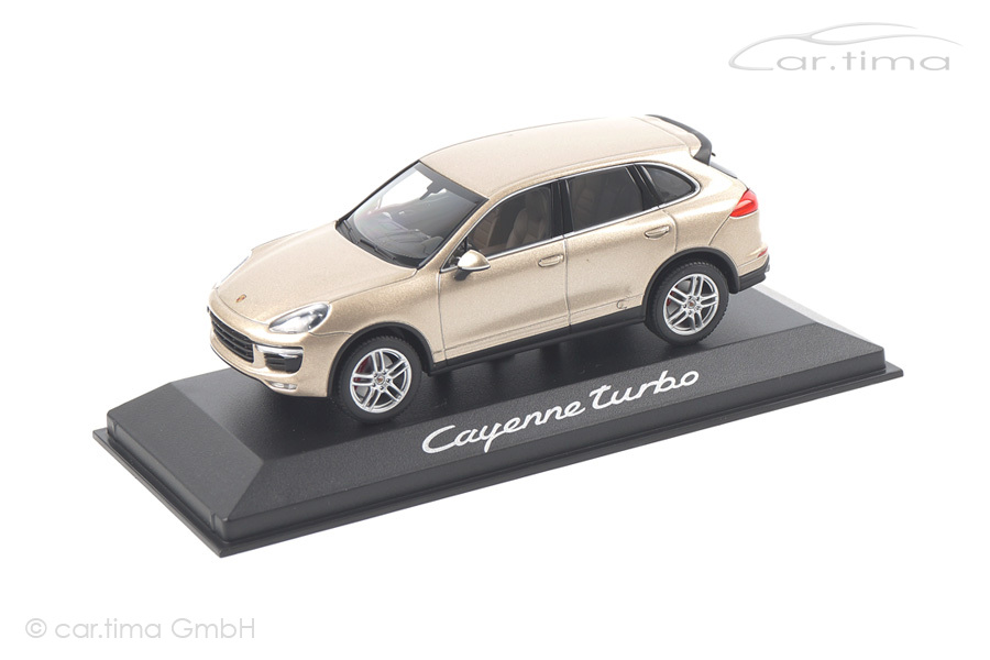 Porsche Cayenne Turbo S 2014 (92A Facelift) – Noire – Minichamps 1/43 – WAP0200220E